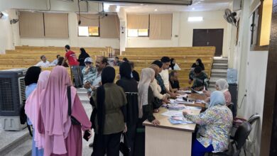 استقبال الطلاب